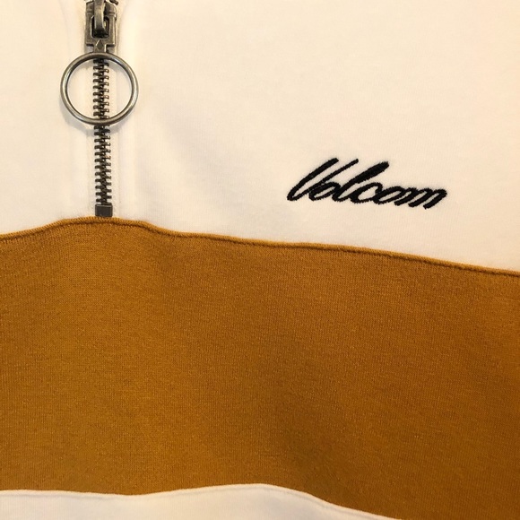 Volcom Short Stacy pullover Hoodie - Star White - Picture 3 of 5